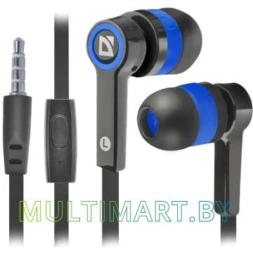 Наушники Defender Pulse 420 (черный/синий) (63423)